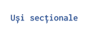 Uși secționale
